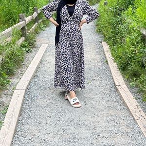 Mango midi dress in size 4, worn once.